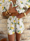 Pantaloni scurți Lutetia Lemon