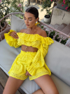 Pantaloni scurți Marabu Limoncello