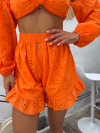 Pantaloni scurți San Domenico Mango Crush