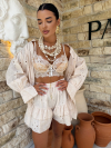 Pantaloni Scurți Sicilia Sun Vanilla Cream