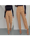 Pantaloni de piele Furor Nude