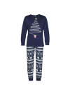 Top de pijama pentru bărbați Christmas Dark