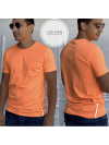 Tricou barbatesc Teo Orange