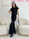 Pantaloni Besos Black