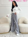 Pantaloni Doll Grey