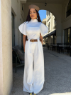 Pantaloni Karimea White
