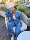 Pantaloni Belluna Coastal Blue