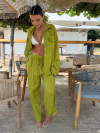 Pantaloni de in Hydra Lime