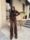 Pantaloni Madelina Chocolate