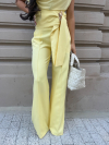 Pantaloni Primavera Butter Yellow