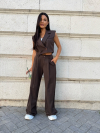 Pantaloni Ritta Chocolate