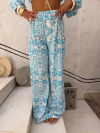 Pantaloni Riviero Aqua Azure