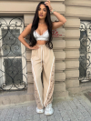 Pantaloni Ronnys Ice Coffee