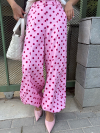 Pantaloni Ruffle Pink