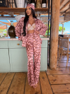 Pantaloni Via Amalfi Rose Gold