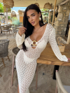 Rochie de plajă Luna Playa Vanilla
