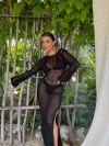 Rochie de plajă Prosecco Sand Black