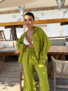 Cămașă de in Paros Lime