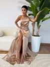 Rochie Auroria Caramel