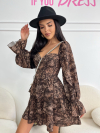 Rochie Canella Brown