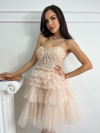 Rochie Dalia Champagne