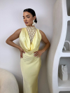Rochie Dorissena Butter Yellow