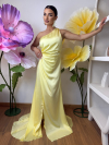 Rochie Ivenas Butter Yellow