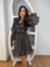 Rochie Justice Dark Chocolate