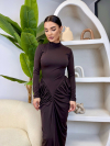 Rochie Lave Dark Chocolate