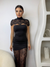 Rochie Meriems Long Black