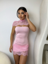 Rochie Meriems Pink