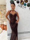 Rochie Norman Dark Chocolate