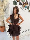 Rochie Porto Sole Dark Chocolate 