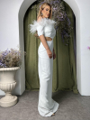 Rochie Queeny White Limited