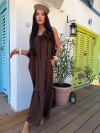 Rochie Wassy Dark Chocolate