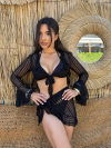 Set de 4 piese Tropic Skin Black