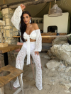 Set pantaloni și bikini Laguna Lux White