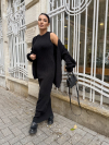 Set rochie și vestă Jejena Black