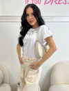 Tricou Kokos White