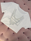 Tricou Self Present White
