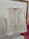 Cardigan Figen White