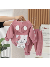 Set blugi copii Kitty Pink