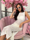 Rochie de plajă Glamour White