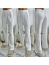 Pantaloni tricotat Karlitos White 