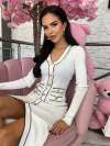 Rochie Mateona White