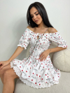 Rochie Much Love White