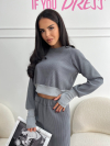 Top Madelina Grey