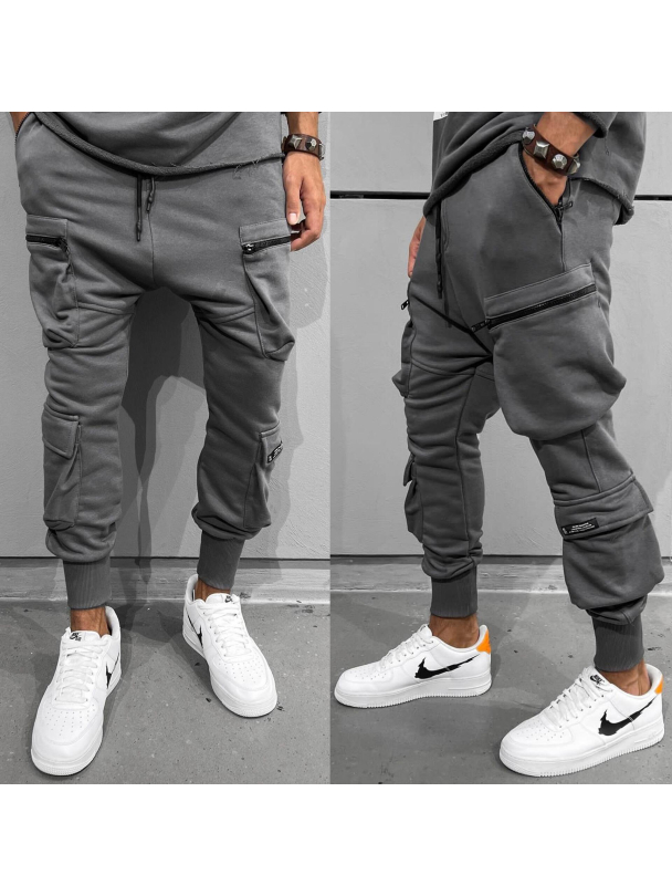 pantaloni Jason Grey