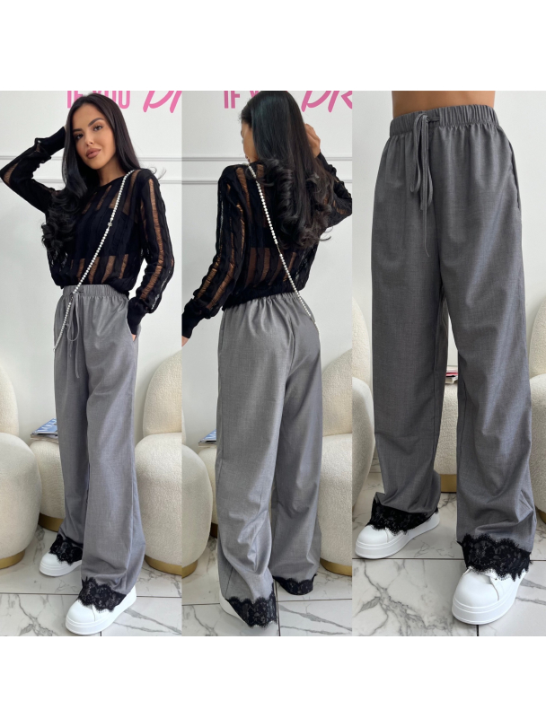 Pantaloni Manuella Grey 