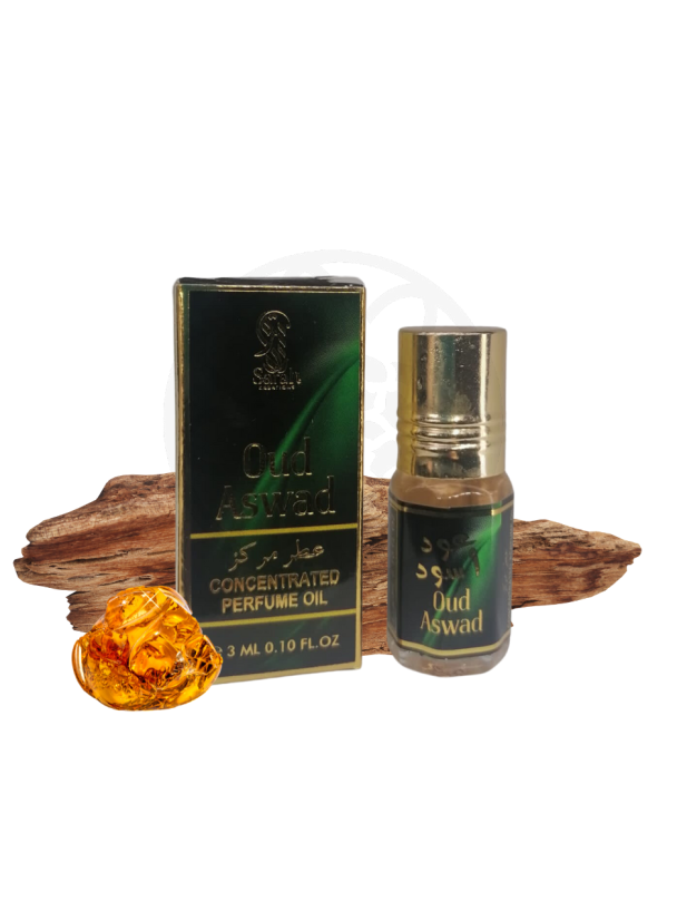 Ulei de parfum Sarah Creations Oud Aswad 